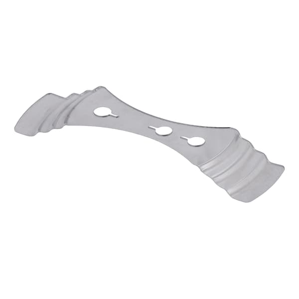 20 STK Lysvekeholder 3 Hull Sentreringsenheter Sølv Rustfritt Stål for DIY Lysfremstilling