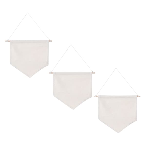 3st Pin Wall Display Tomma Banderoller Märke Lapel Brosch Display Hänge Heminredningstillbehör Beige M