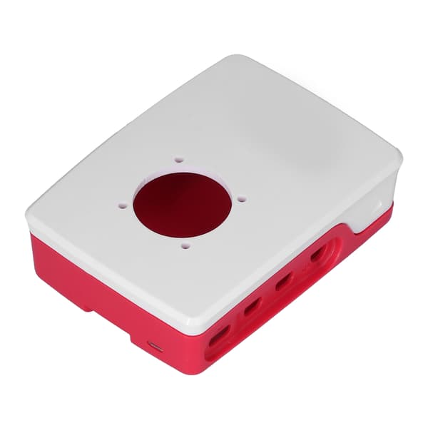 Suojakotelo Raspberry Pi:lle ABS-kotelo tuulettimella, musta tuuletin