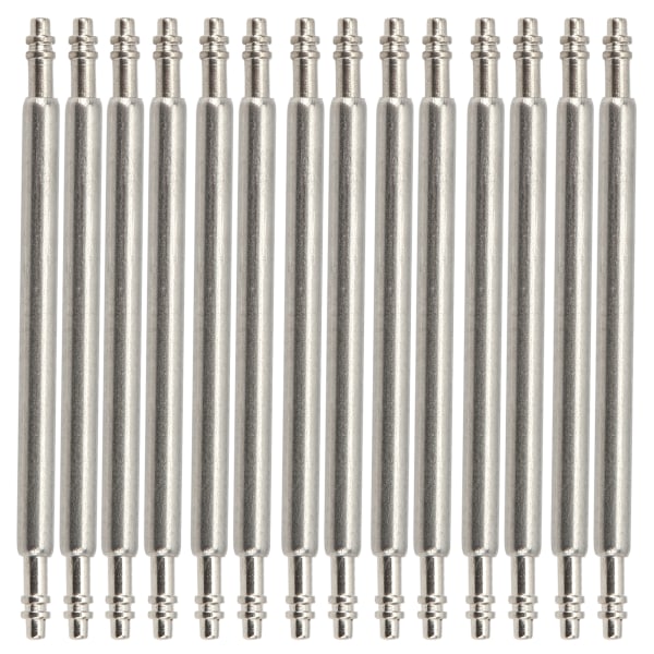 2000 stk Spring Bar Watch Band Strap Link Pins Reparasjonsverktøy i rustfritt stål 1,5 tykk 21 mm