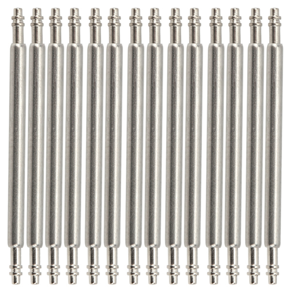 2000 Styck Spring Bar Watch Band Rem Link Pins Rostfritt stål Reparationsverktyg 1,5 Tjock 21mm