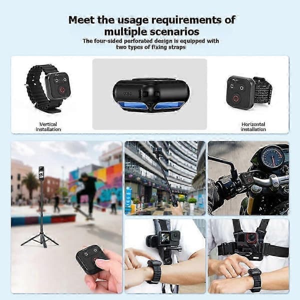For Insta360 X5/X4/Ace Pro 2/Ace Pro Bluetooth Remote Control Ios/Android Shutter Selfie Remote Control