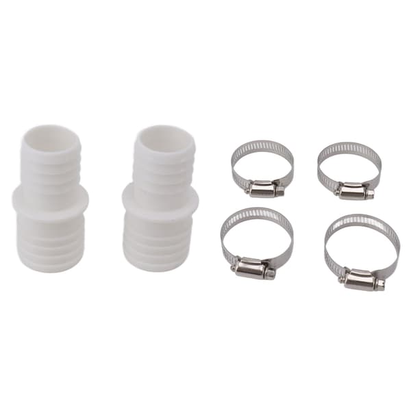 32mm Slangkoppling Poolslangadapter med Slangklämma Slangadapter Ersättning för Pangea Tech
