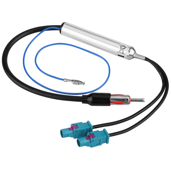 Bilradio Stereo Antenne Adapter Dobbelt Fakra til Han Din Kabel til Audi Skoda