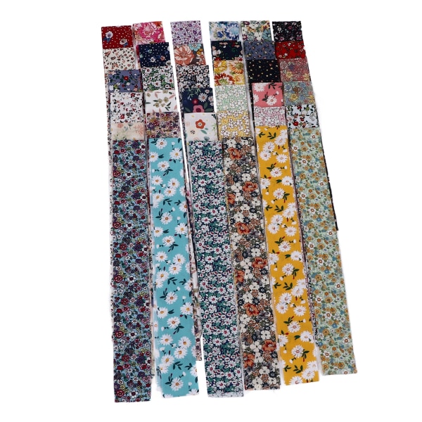 36 st Jelly Roll Tyg Rik Färg Bred Applikation Mjuk Ren Bomull Quiltning Tyg för Kläder Duk DIY