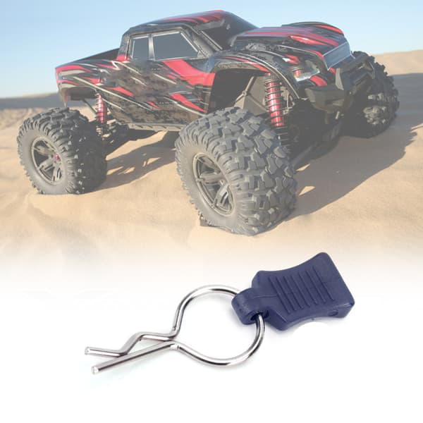 1/5 1/8 RC Bil Karosseri Klips Stift Fastgørelsesbeslag Sæt Tilbehørsdele Passer til Traxxas (Mørkeblå)