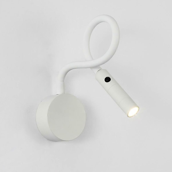 Vägglampa Applique Salon Vit 28x63mm