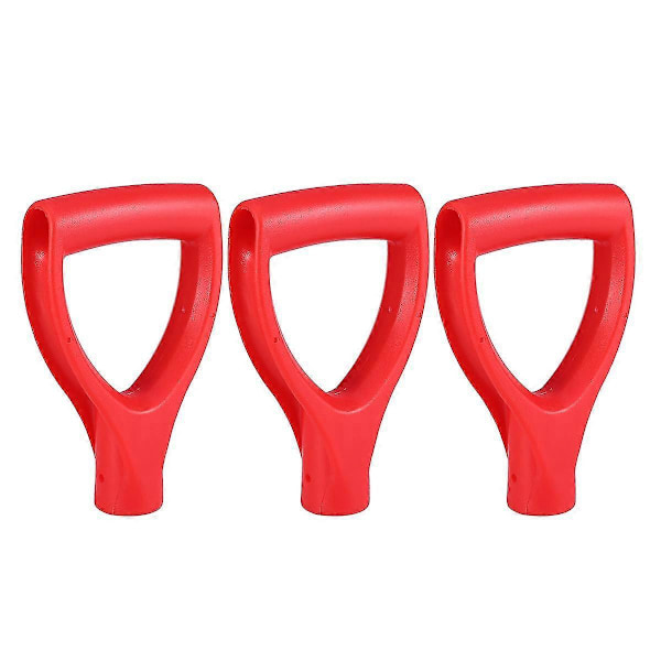 3 st Handtag Gaffel Spade Handtag Plastgrepp Spade Handtag Plast Spade Handtag D-grepp Zekai