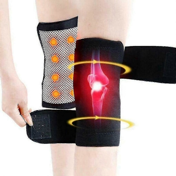 Knämassageapparat, värmande knäskydd, fysioterapi knäskydd för artrit