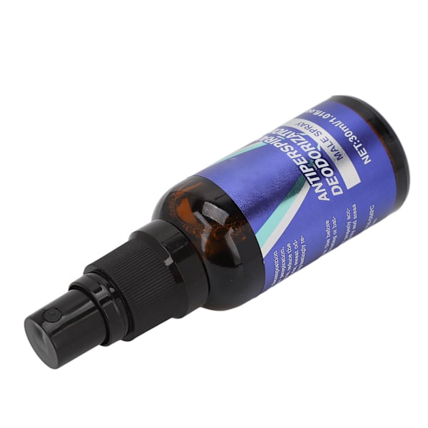 Hikoilun estävä suihke 30 ml kainaloiden hikoilun estävä deodorantti kuivaava miesten vartalosuihke urheiluun ja kuntoiluun