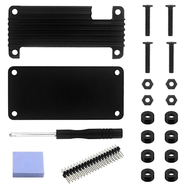 40pin Gpio Header Til Kabinet Til Banana Pi M2 Zero Varmeafledning Helt I Metal
