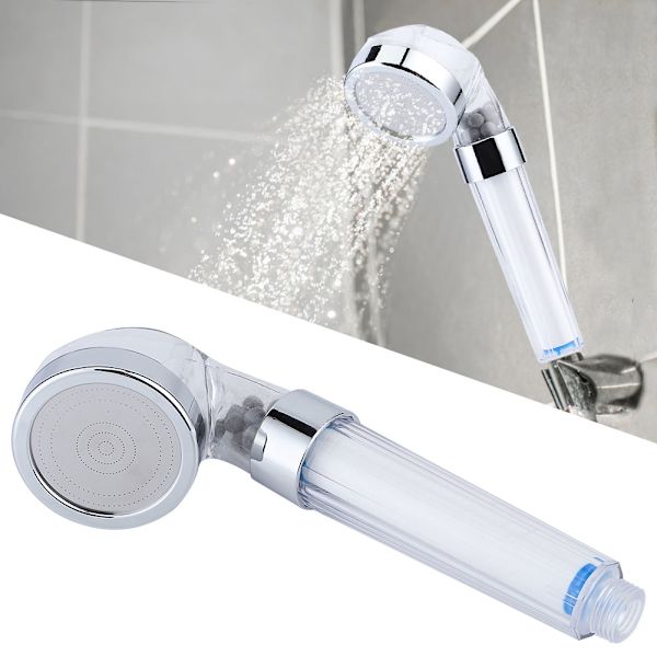 Negativa joner Trycksatt handduschhuvud Badrum Dusch Badvattensprinkler (#1)