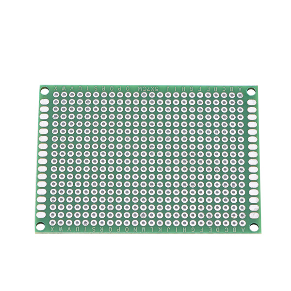 10 stk. 5cmx7cm Dobbeltsidig Prototyping DIY Lodding Universal PCB Kretskort