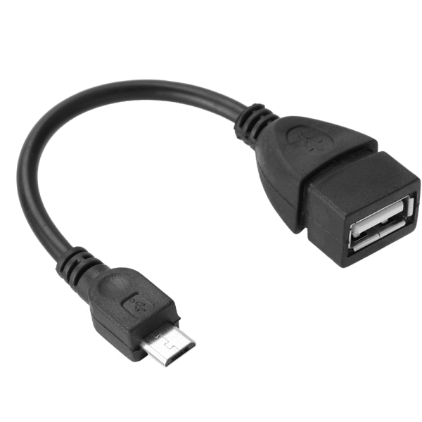 Mini Android Mobiltelefon OTG Connect Kabel Datum Adapter V8 Interface Micro USB till USB Hona