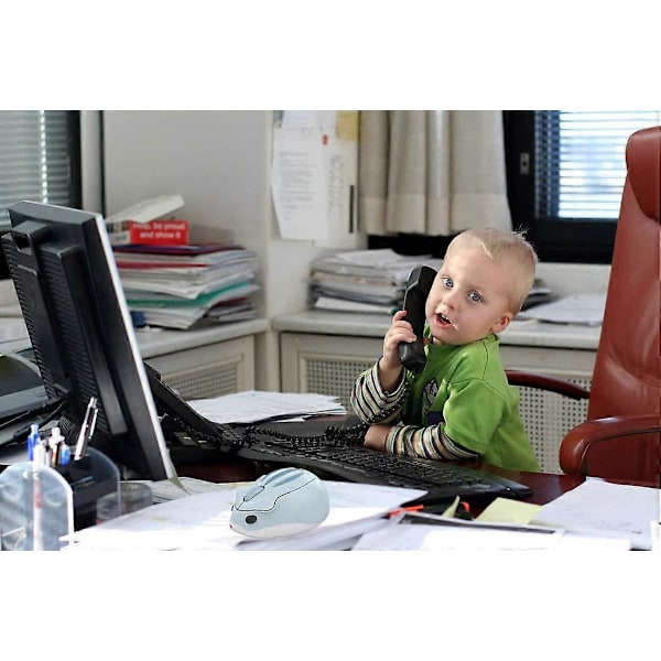 2.4GHz Trådløs Mus Sød Hamster Form Mindre Støj Bærbar Mobil Optisk 1200DPI USB Mus Trådløs Mus til PC Laptop Computer Notebook MacBook Ki