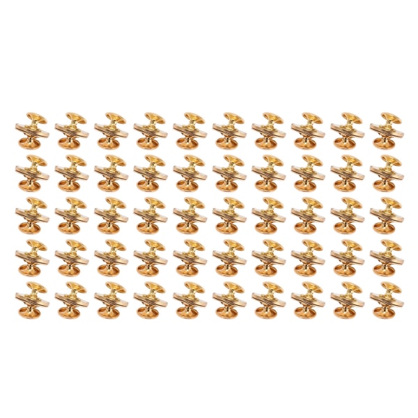 50 set magnetiska knapplås Snapps 18x2mm tunna hög hårdhet legering magnetiska fästen plånbok hårdvara för kläder guld