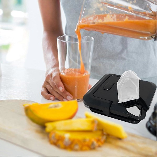 Udskiftningshældetud låg kompatibel med Ninja Blender reservedele, Flip låg til Ninja Blender låg til 72oz kande,