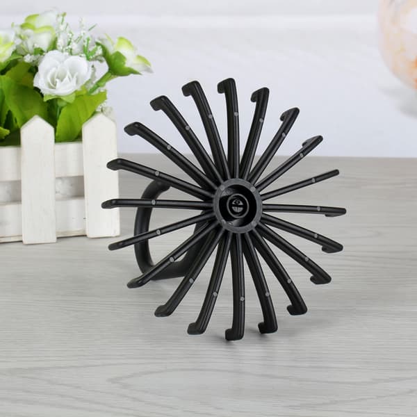Justerbar Roterende Slipshenger 20 Kroker Halsbelte Skjerfholder Organizer