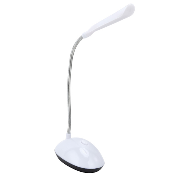 LED-läslampa för barn, vit 360° flexibelt ögonskydd justerbar sänggavellampa i sovrummet