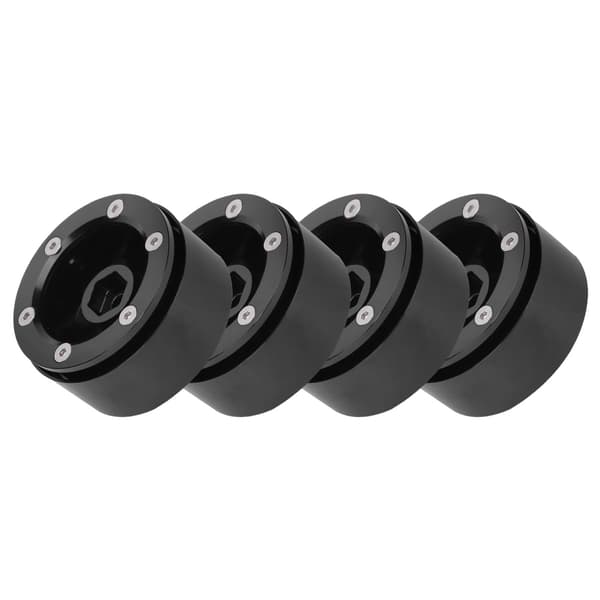 4 stk. profesjonell CNC metallfelg RC-tilbehør passer til 1/10 RC Crawler 1,9 tommer