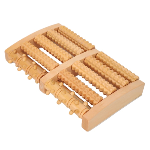 Fotmassagerulle Trä Stimulera akupunkter Korrosionssprickbeständig Fötter Relax Massager
