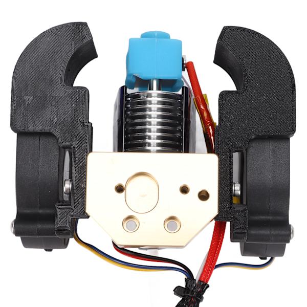 Helt i metall V6 Hotend Bra värmeavledning Installera Byt ut enkelt Bred kompatibilitet 3D-skrivartillbehör med 3 fläktar