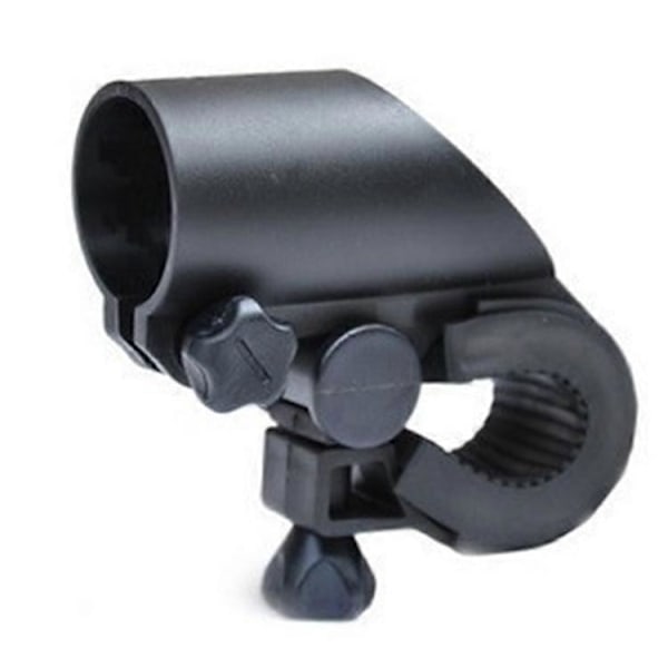 2 stk. bikight Sykkel Sykkel Lommelykt Holder Feste Brakett 360 Roterende Sykkellampe Klips Justerbar Klemme