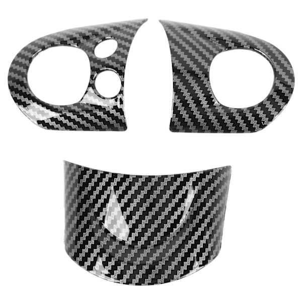 3 st Rattpanelsskydd Kolfiberfärg Förhindrar Repor Kompatibel med Cooper R54 R55 R56 R60