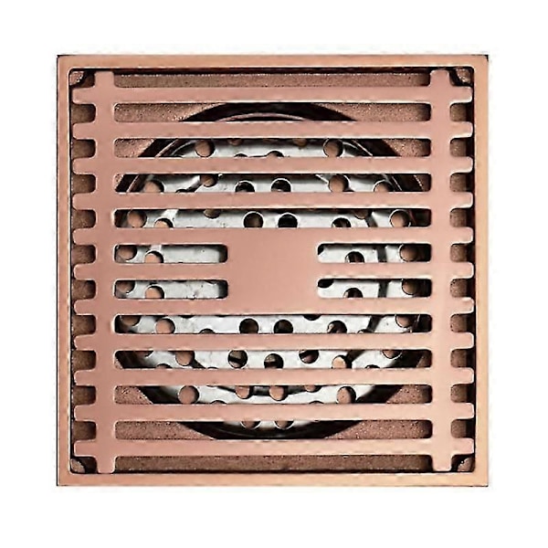 Badrum Dusch Golvbrunn Mässing Deodorant Golvbrunn Roséguld Toalett Golvbrunn
