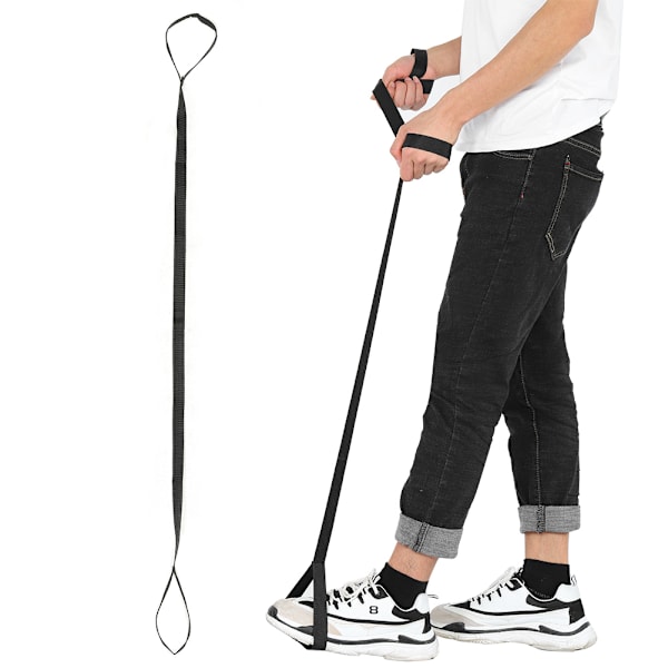 Nylon benløfterrem med fodstrip Mobilitetshjælper handicap Ældre