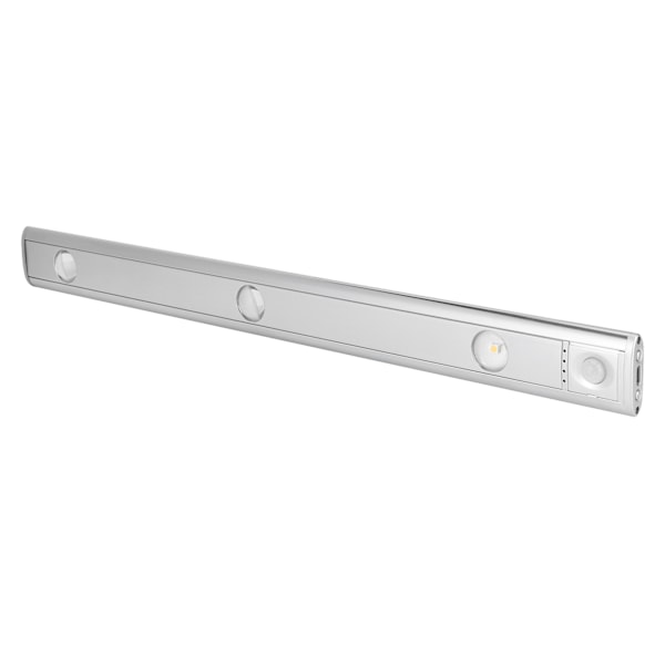 Ihmisen kehon induktiolamppu 3LED lataussensorivalo vaatekaappiin 44cm kylmä valkoinen 160lm 6500K