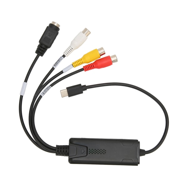 Type C Äänen ja Videon Tallennuskortti RCA - USB Muunninsovitin Vista XP:lle OS X:lle Windows 10 8.1 8 7