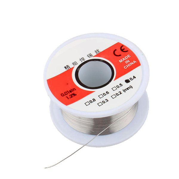 1 st 50 g tennkolofoniumkärna Lödlödtråd Sn60 40 Flux 1,2 % 0,4 mm 0.4mm