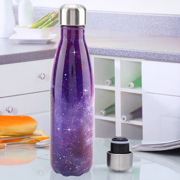 Coke Flask Form Isolasjon Rustfritt Stål Vakuumflaske Sports Kaffevannflaske (#6)