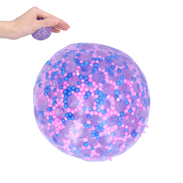 Stressboll för Avkoppling och Stressreducering - Decompressionboll för Barn över 3 År - Lila