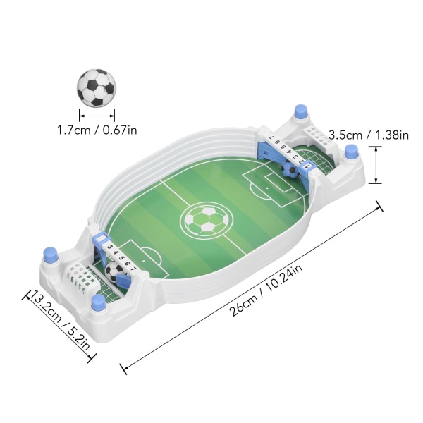 Desktop Mini set för barn - Bordsfotbollsspelsats