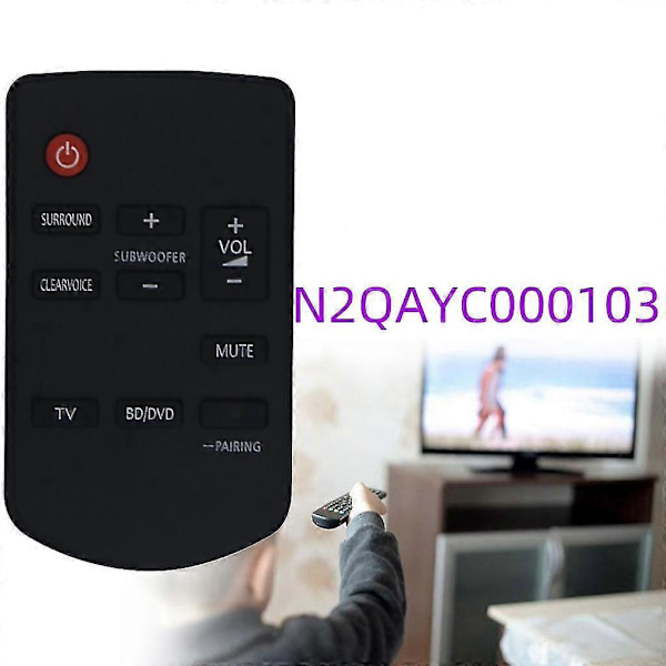 N2qayc000103 Erstattet Fjernkontroll Egnet For Panasonic Sc-htb18eg-k