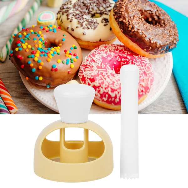 Donut Maker Cutter Mold Desserter Smultring Kaker Bakeform DIY Verktøy