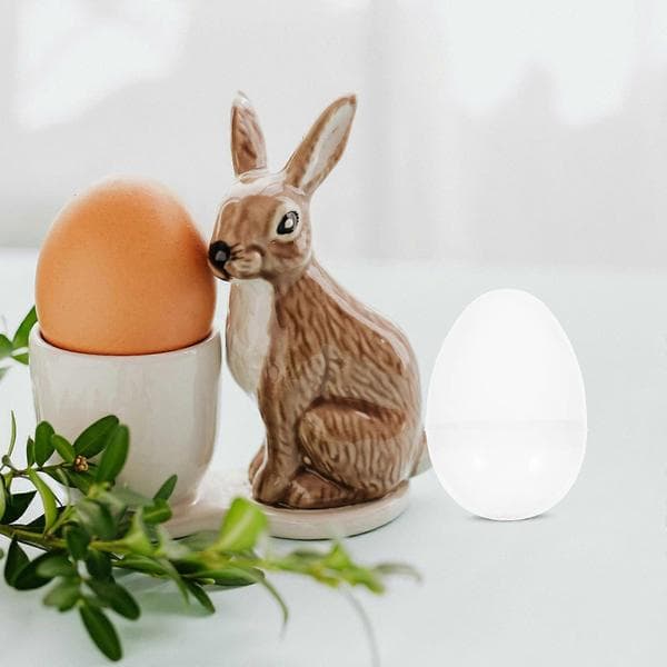 Easter Party Gift 6 Pcs Clear Plastic Fillable Candy Eggs
