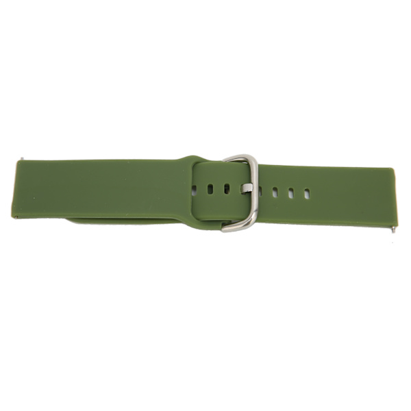 22mm Bløde Silikone Quick Release Remme til Huawei Watch 3/GT 3/2 Justerbar Silikone Rem Militær Grøn