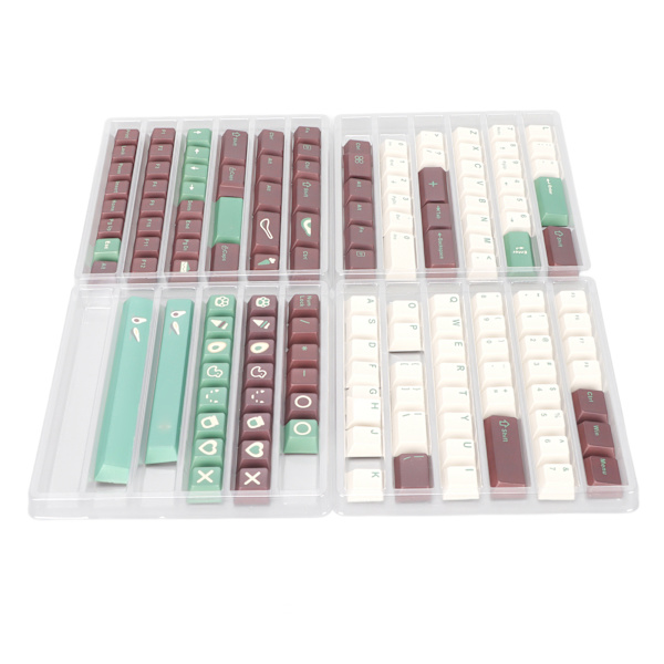 PBT-taster 143 nøkler Cherry-høyde 5-sidig sublimering teknologi DIY Making Gaming Keycaps for mekanisk tastatur