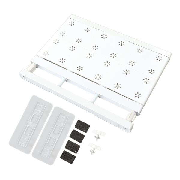 Justerbar hylle i spenn, plassbesparende, utvidbar skaporganisator, skillevegger for skoskap, skaplengde 30‑40 cm/11,8‑15,7 tommer