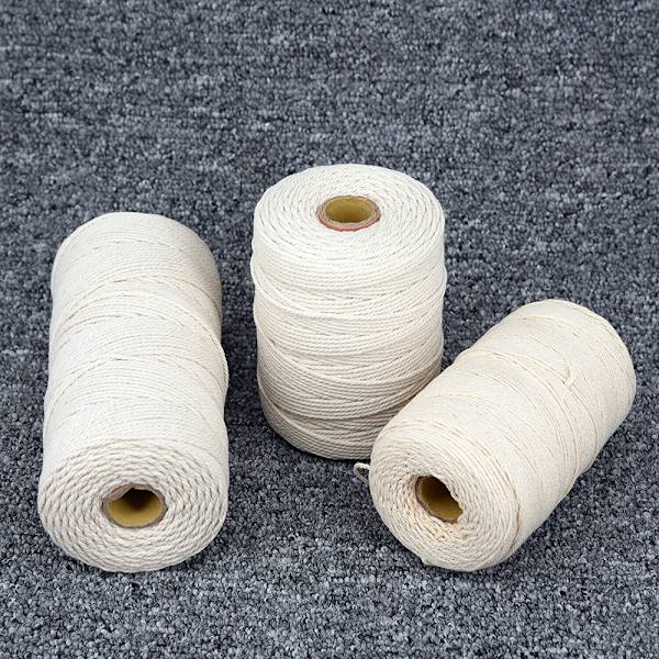 Puuvillaköysi Makramelanka Naruköysi Kierteinen Puuvillaköysi DIY Ripustus Käsityöt Naru