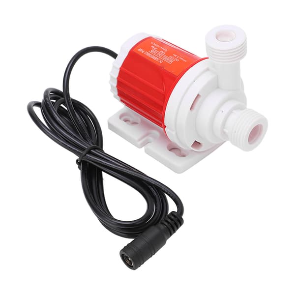 Borstlös Cirkulerande Vattenpump Tyst Mini Dränkbar Hushållspump DC12V 10W 3.3 Meter Lyfthöjd
