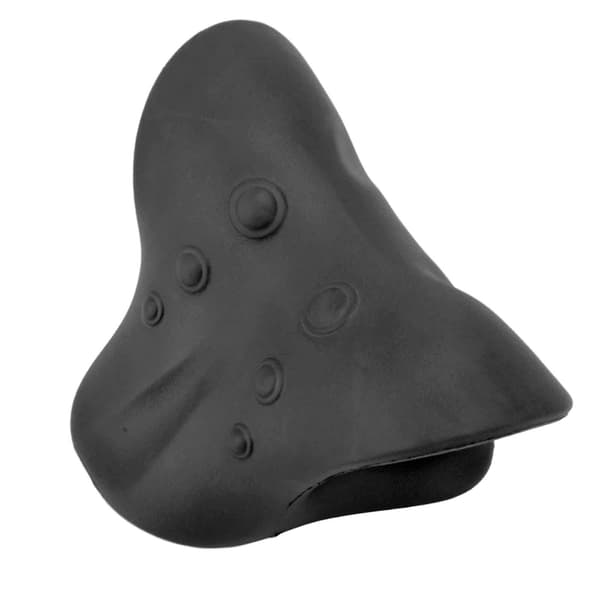 Nakke Skulder Afslapper Smertelindring U-formet Design Spinal Traktion Dyb Cervikal Massagepude Sort