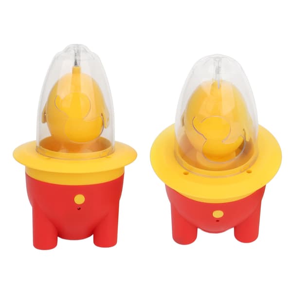 Eggleker Rister Nydelig Elektrisk Mini Bærbar USB-lading Gull-egglager for Kjøkken Rød
