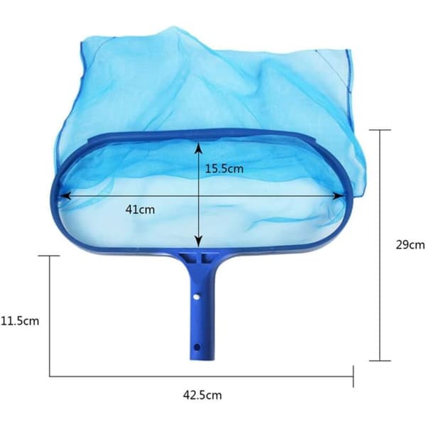 Fine Mesh Pool Net - Fine Mesh Pool Skimmer - For Pool Cleaning 41 cm