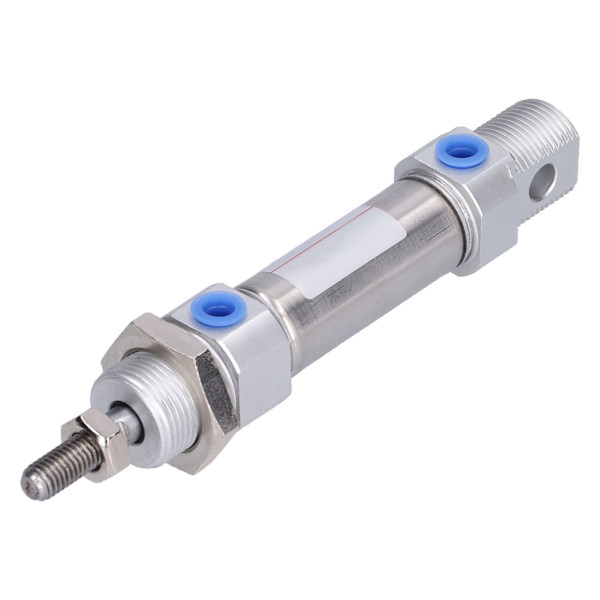 Mini luftcylinder i rustfrit stål stempelstang pneumatisk frem- og tilbagegående bevægelsesudstyr 20mm boring MI20x125