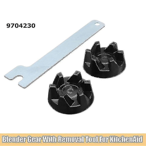 Kitchenaid 9704230 Blender Gummi Kobling Gear - 2 Stk med Fjernelsesværktøj