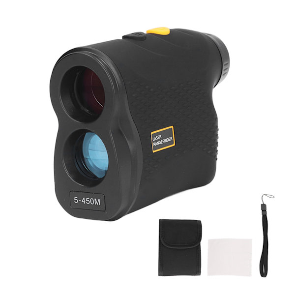 Range Finder Golf - Maksimal 450 meter afstand - Håndholdt - Vandtæt - Støvsikker - Ergonomisk - Høj nøjagtighed